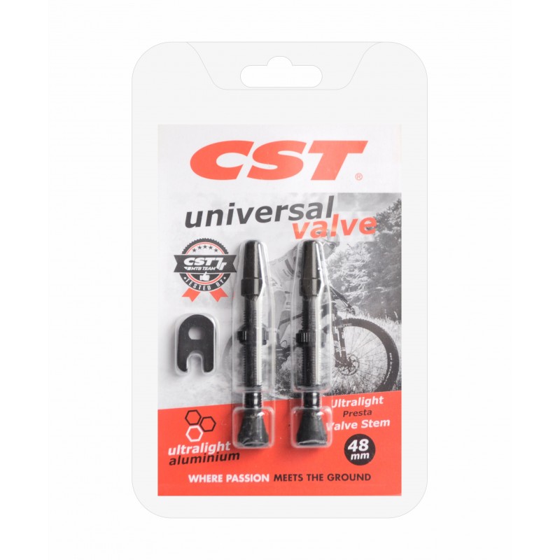 Zawór + aluminiowa nakrętka CST (2szt) akbisport.pl - Sklep i Serwis rowerowy Gdańsk Osowa Trójmiasto Akcesoria i Naprawy Zawór + aluminiowa nakrętka CST (2szt) akbisport.pl - Sklep i Serwis rowerowy Gdańsk Osowa Trójmiasto Akcesoria i Naprawy