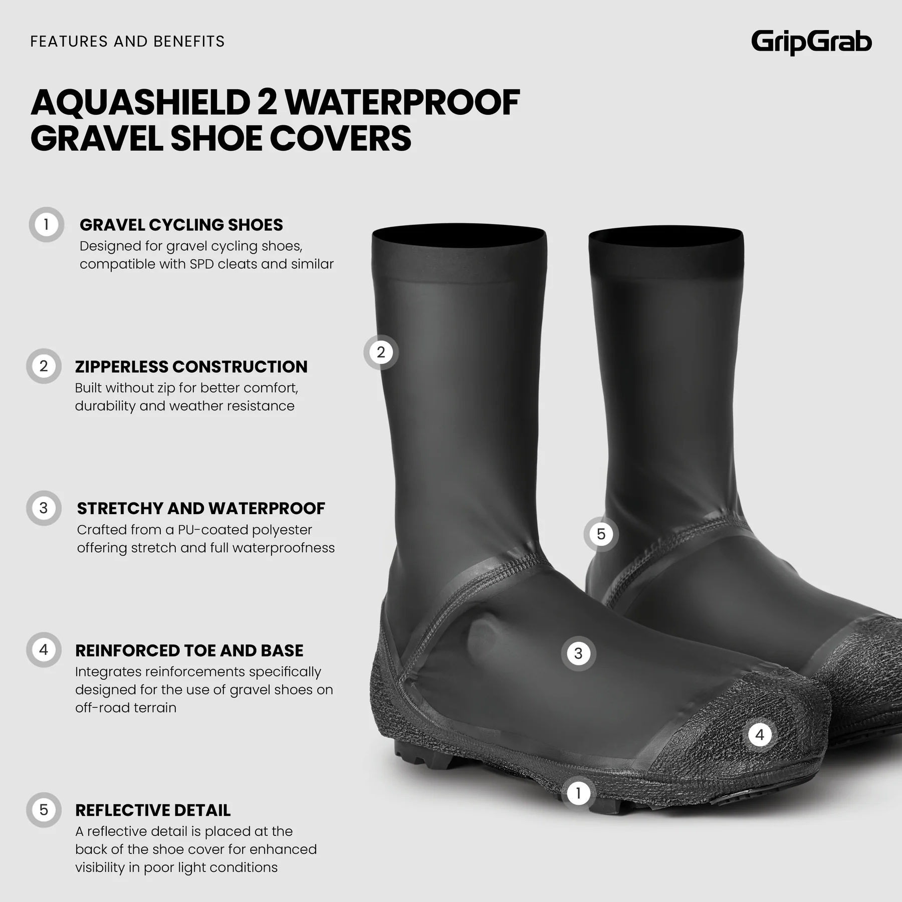 Ochraniacze na buty GripGrab AquaShield 2 Waterproof Gravel Shoe Covers akbisport.pl - Sklep i Serwis rowerowy Gdańsk Osowa Trójmiasto Akcesoria i Naprawy 6 Ochraniacze na buty GripGrab AquaShield 2 Waterproof Gravel Shoe Covers akbisport.pl - Sklep i Serwis rowerowy Gdańsk Osowa Trójmiasto Akcesoria i Naprawy 6